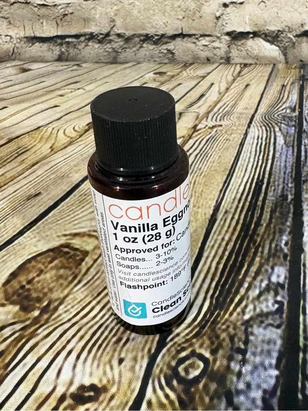 Candlescience Vanilla Eggnog 1 oz. Fragrance Oil For Candle & Soap Making